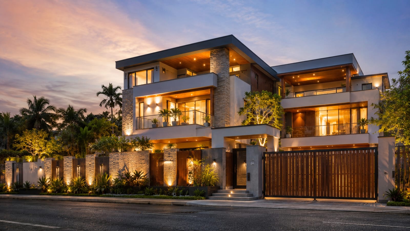 Completed residential villa project by Nivetha Construction