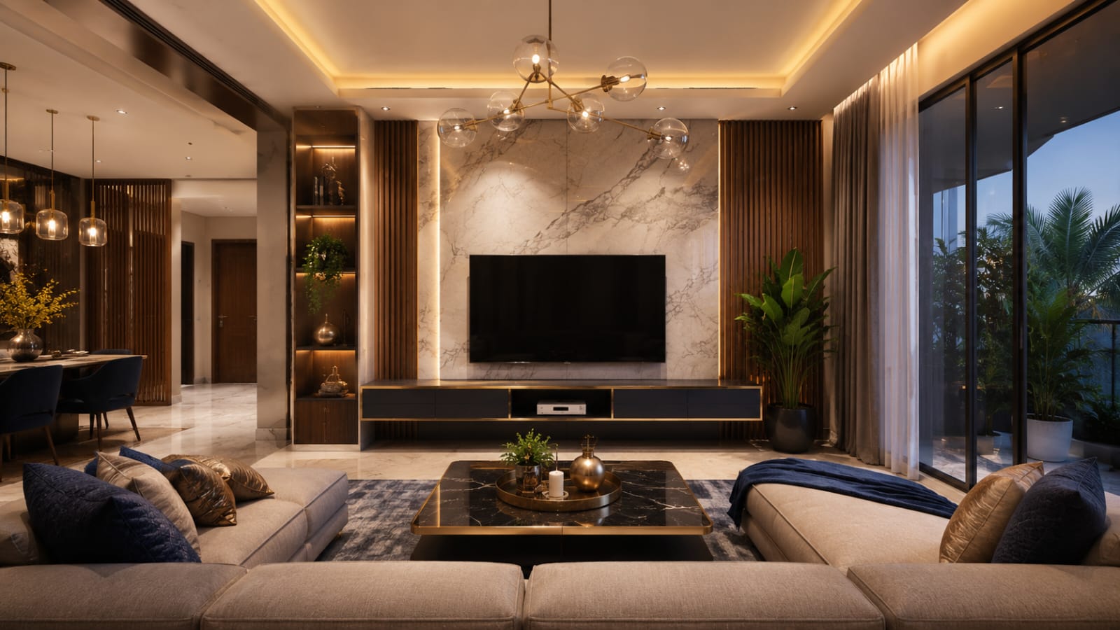 Interior design project by Nivetha Construction